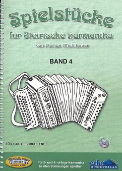 Cover Spielstücke Band 4 (+App) für Steirische Harmonika