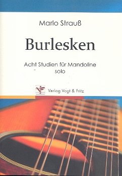 Burlesken 8 Studien für Mandoline solo Cover Burlesken 8 Studien für Mandoline solo