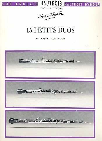 15 petits duos pour hautbois et cor anglais partition