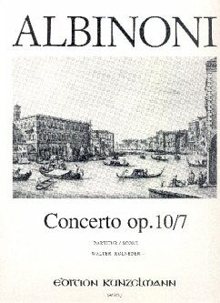 Cover Concerto F-Dur op.10,7 für Streichorchester Partitur