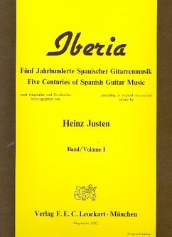 Cover Iberia - Band 1 5 Jahrhunderte spanischer Gitarrenmusik