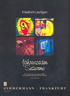 Cover Jahreszeiten 4 Impressionen nach eigenen Bildern für Flöte solo