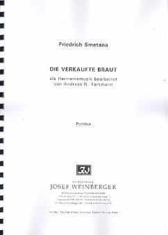 Cover Die verkaufte Braut für Bläser- oktett mit Kontrabaß Partitur