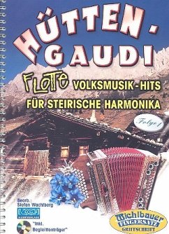 Cover Hütten-Gaudi Band 1 (+CD) Flotte Volksmusik-Hits für steirische Harmonika