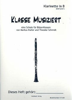 Cover Klasse musiziert für Bläserklassen Klarinette (Böhm-System)
