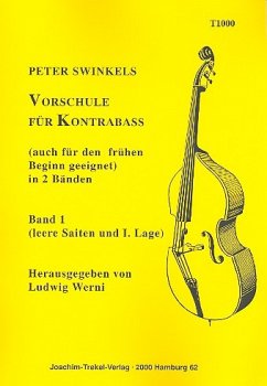 Cover Vorschule für Kontrabaß Band 1 (leere Saiten und 1. Lage)