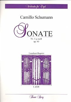 Cover Sonate g-Moll Nr.5 op.40 für Orgel
