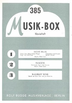 Cover Musik-Box 385: Klavierheft