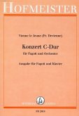 Konzert C-Dur für Fagott und Orchester für Fagott und Klavier Konzert C-Dur für Fagott und Orchester für Fagott und Klavier