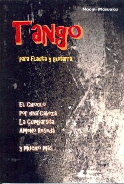 Cover Tango für Flöte und Gitarre Partitur und Stimme