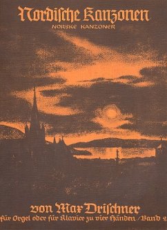 Cover Nordische Kanzonen Band 2 für Orgel (Klavier zu 4 Händen) Spielpartitur