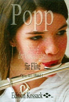Cover Schule der Geläufigkeit op.411 Band 1 für Flöte