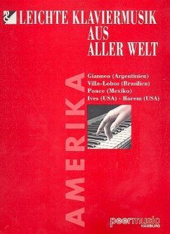 Cover Leichte Klaviermusik aus aller Welt - Amerika für Klavier