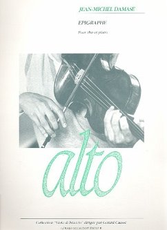 Epigraphe pour alto et piano Epigraphe pour alto et piano