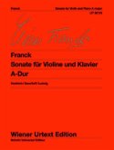 Sonate für Violine und Klavier A-Dur