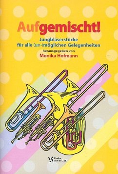 Cover Aufgemischt für Jungbläser (Blechbläser-Ensemble) Spielpartitur