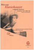 Mein erstes Klavierkonzert (+CD) - Sonatine F-Dur WoO für Klavier und kleines Orchester Partitur und Solostimme