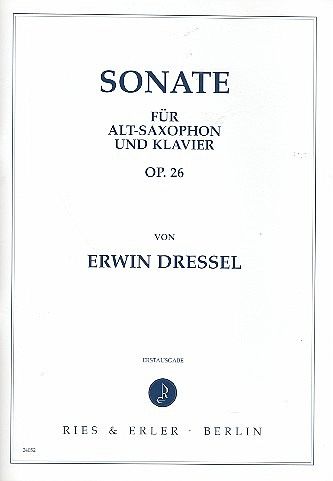 Sonate op.26 für Altsaxophon und Klavier