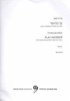Cover Play Klezmer for clarinet (violin) and piano, parts