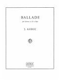 Ballade pour clarinette et piano