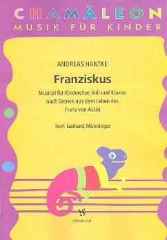 Cover Franziskus für Soli, Kinderchor und Klavier Partitur