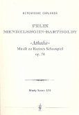 Athalia op.74 für Orchester Studienpartitur