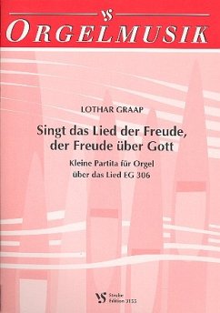 Cover Singt das Lied der Freude Kleine Partita für Orgel