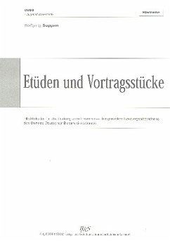 Cover Etüden und Vortragsstücke für Klarinette