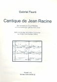 Cantique de Jean Racine für großes Orchester und gem Chor Stimmenset