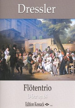 Cover Trio D-Dur op.64 für 3 Flöten Partitur und Stimmen