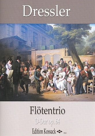 Trio D-Dur op.64 für 3 Flöten Partitur und Stimmen