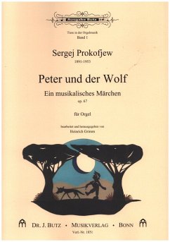 Cover Peter und der Wolf op.67 für Orgel