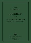 Quintett op.51 für Klavier und Streichquartett Quintett op.51 für Klavier und Streichquartett