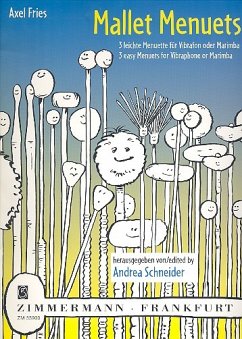 Mallet Menuets 3 leichte Menuette für Vibraphon (Marimba)