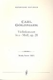 Konzert a-moll op.28 für Violine und Orchester Studienpartitur