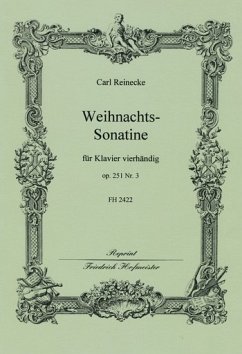 Cover Weihnachts-Sonatine op.251,3 für Klavier zu 4 Händen