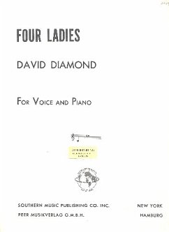Cover Four Ladies for voice and piano