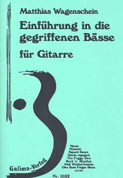 Cover Einführung in die gegriffenen Bässe für Gitarre