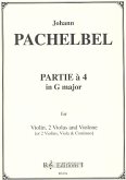Partie a 4 in G major for 2 violins, 2 violas and violone (or other continuo), parts Partie a 4 in G major for 2 violins, 2 violas and violone (or other continuo), parts