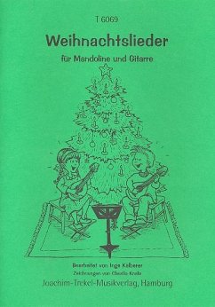 Cover Weihnachtslieder für Mandoline und Gitarre Spielpartitur