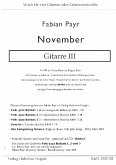 November für 4 Gitarren Gitarre 3