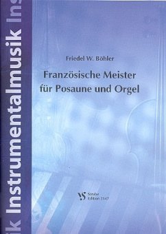 Cover Französische Meister für Posaune und Orgel (Klavier)