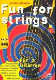 Fun for Strings (+CD) für 2 Gitarren (Melodieinstrumente in C und Gitarre), 2 Spielpartituren