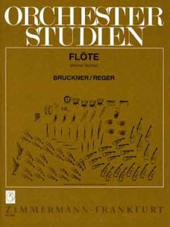 Cover Orchesterstudien für Flöte Bruckner / Reger