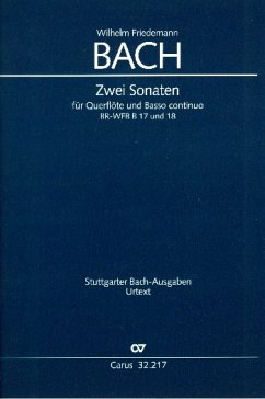 Cover 2 Sonaten für Flöte und Bc