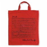 Tragetasche Mozart rot 38 x 40 cm 38x40cm + Henkel (Verpackungseinheit 5 Stück)