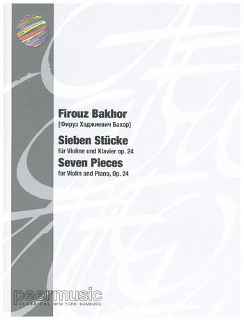 7 Stücke op.24 für Violine und Klavier