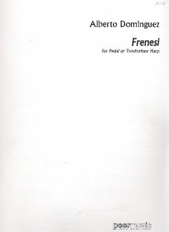 Cover Frenesi for pedal or troubadour harp