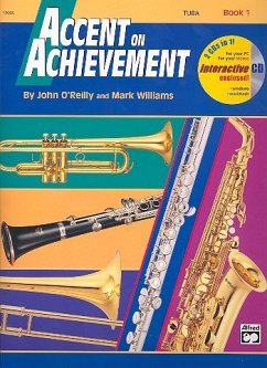 Cover Accent on Achievement vol.1 (+CD) for band (en/dt) tuba (engl. Ausgabe mit deutschsprachigem Einlegeblatt)