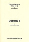 Arabesque Nr.2 für 4 Blockflöten (SATB) Partitur und Stimmen